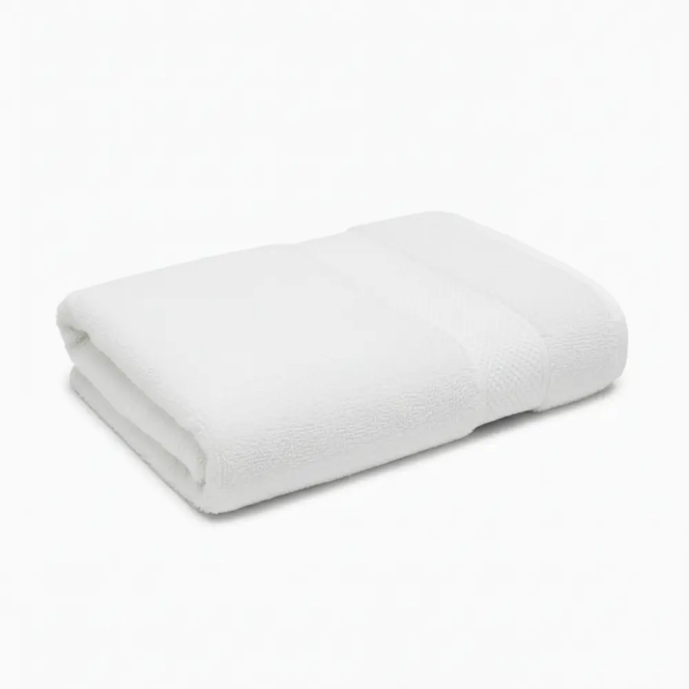Harry & Bunny Extra Large Bath Towel Classic White 550 GSM